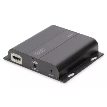 DIGITUS HDMI-extender 4K over IP, ontvangereenheid via netwerkkabel (CAT 5/5e/6/7), 4K2K/30Hz, zwart