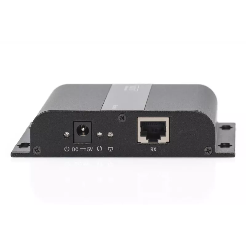 DIGITUS HDMI-extender 4K over IP, ontvangereenheid via netwerkkabel (CAT 5/5e/6/7), 4K2K/30Hz, zwart