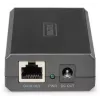 DIGITUS DN-95211 Gigabit Ethernet PoE-splitter, 802.3af/at/bt, 51 W, 10/100/1000 Mbps, zwart