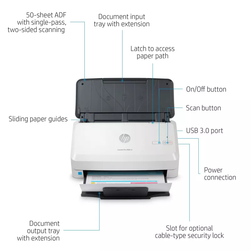 HP Scanjet Pro 2000 s2 documentenscanner