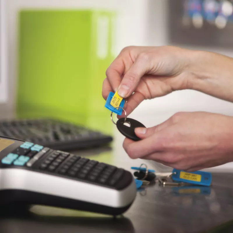 DYMO LabelManager 420P labelprinter | krachtige oplaadbare draagbare labelprinter | computeraansluiting | barcodes, logo's & grafieken printen