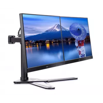 iiyama DS1002D-B1 monitorhouder / standvoet 76,2 cm (30 inch) bureau zwart