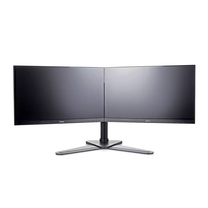 iiyama DS1002D-B1 monitorhouder / standvoet 76,2 cm (30 inch) bureau zwart