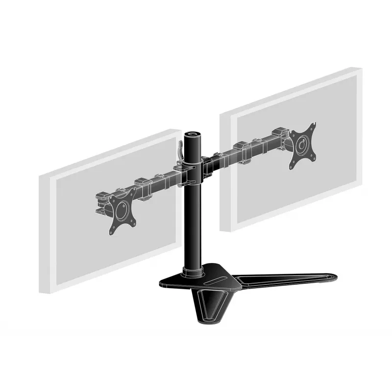 iiyama DS1002D-B1 monitorhouder / standvoet 76,2 cm (30 inch) bureau zwart