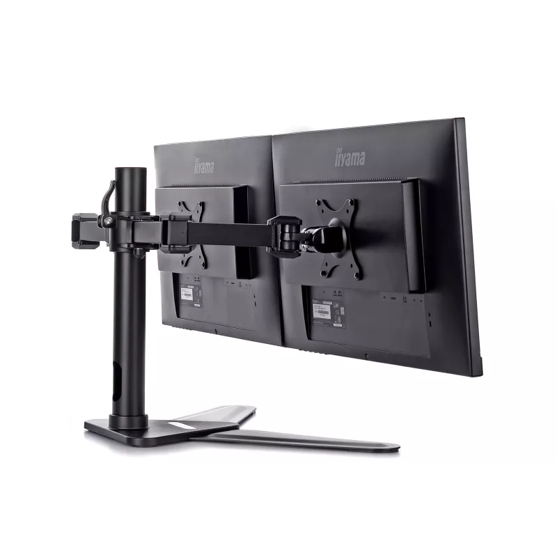 iiyama DS1002D-B1 monitorhouder / standvoet 76,2 cm (30 inch) bureau zwart