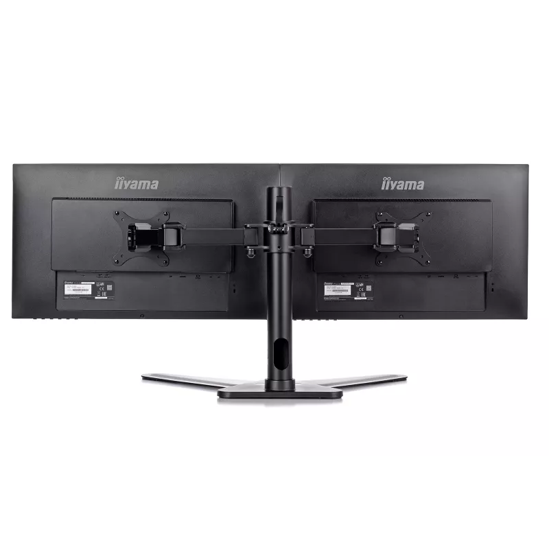 iiyama DS1002D-B1 monitorhouder / standvoet 76,2 cm (30 inch) bureau zwart
