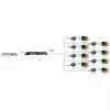 Techly HDMI 1x8 extender splitter via CAT6/6a/7 50 m met IR-retourkanaal IDATA EX-HL81TY