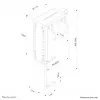 Neomounts CPU-D100 zwart CPU-houder - max. 30 kg - universeel