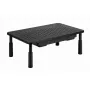 Monitorstandaard GEMBIRD MS-TABLE-D-01 — in hoogte verstelbare bureauverhoger met 1 lade, staal, 140 mm hoogte, voor 1 display, 20 kg draagkracht