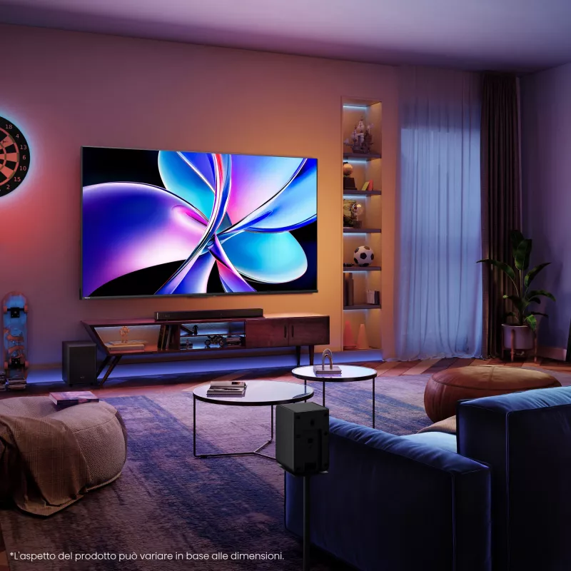 Hisense E7Q PRO 50E7Q PRO 127 cm (50 inch) 4K Ultra HD Smart TV Wi-Fi zwart