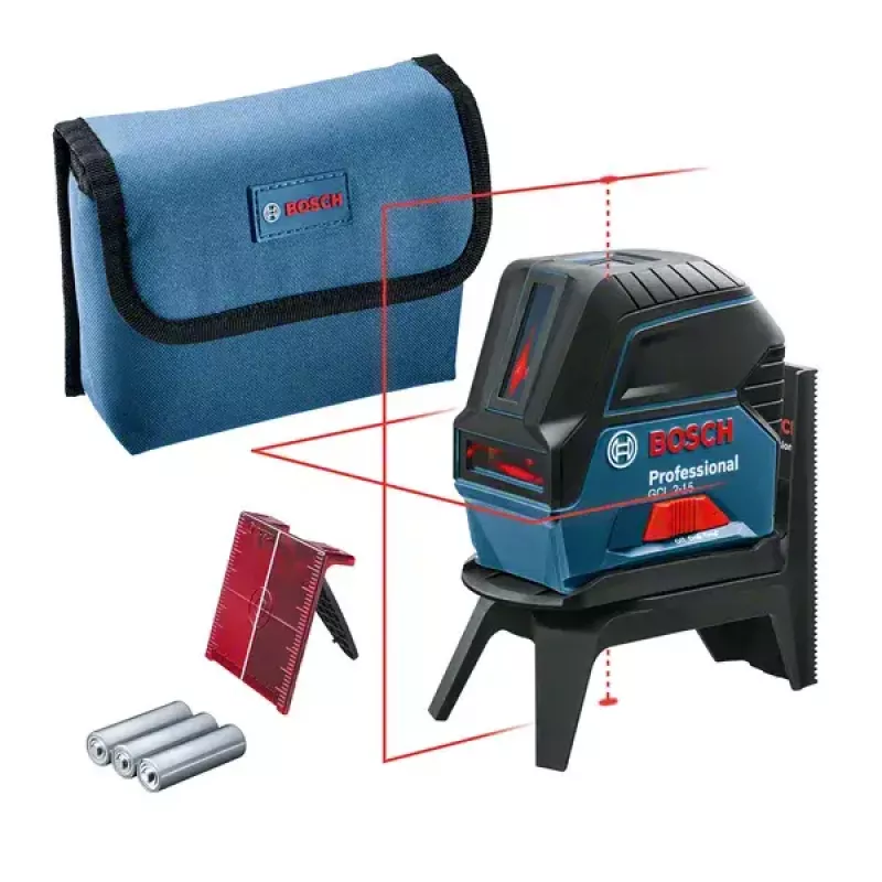 Bosch GCL 2-15 lijn-/puntlaser 15 m 650 nm