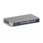 NETGEAR GS724Tv6 Managed L2+/L3 Gigabit Ethernet (10/100/1000) 1U blauw, grijs