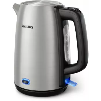 Elektrische waterkoker Philips HD9353/90 1,7 L 2060 W roestvrij staal, zwart