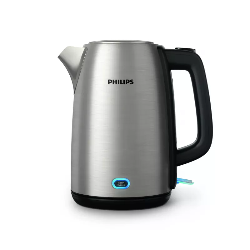 Elektrische waterkoker Philips HD9353/90 1,7 L 2060 W roestvrij staal, zwart