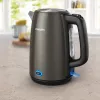 Elektrische waterkoker Philips HD9353/90 1,7 L 2060 W roestvrij staal, zwart