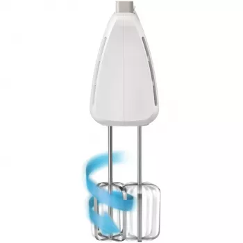Philips 3000 series Daily Collection mixer 300 W, handmixer, kneden, opkloppen, 1,2 m, 1150 tpm, draaiknop, 83 dB