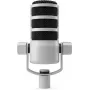 Dynamische podiummicrofoon Rode PodMic wit — niere, XLR, 20–20000 Hz, -57 dB gevoeligheid
