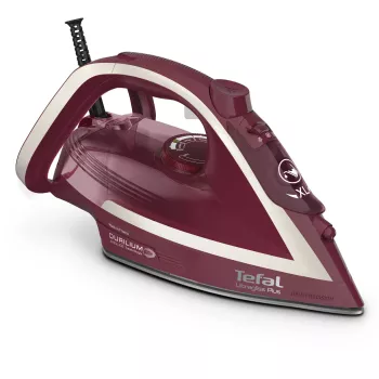 Tefal Ultragliss Plus FV6820E0 stoomstrijkijzer, 2800 W, automatische uitschakeling, rood/zilver