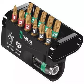 Schroevendraaier-bitset Wera Bit-Check 12