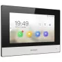 Hikvision DS-KH6320Y-WTE2 tweedraads binnenmonitor voor videodeurintercom, 7 inch, zwart