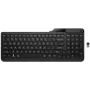 Draadloze muis HP 475 Dual-Mode — QWERTY volledige grootte, RF + Bluetooth 5.3, numeriek toetsenblok, zwart, 376×153×19 mm