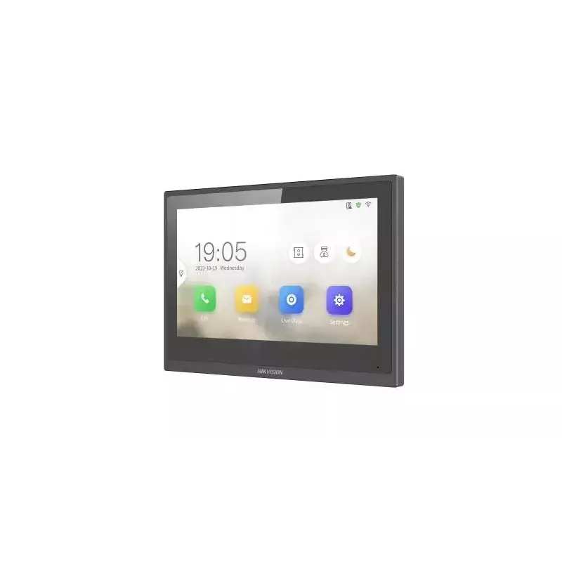 Video-intercom Hikvision DS-KH6351-WTE1 7 inch LCD 1024x600 zwart