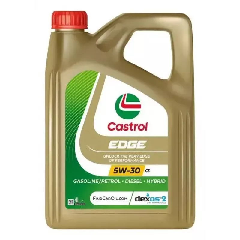 Castrol EDGE 5W-30 motorolie, 4 l, API CF/SN, ACEA C3, Dexos2