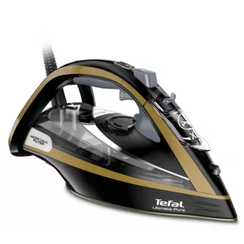 Tefal FV9865E0 strijkijzer droog- & stoomstrijkijzer Durilium Autoclean strijkzool 3000 W zwart, goud
