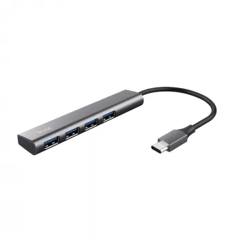 Trust Halyx USB 3.2 Gen 1 (3.1 Gen 1) Type-A 5 Mbit/s grijs