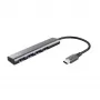 Trust Halyx USB 3.2 Gen 1 (3.1 Gen 1) Type-A 5 Mbit/s grijs