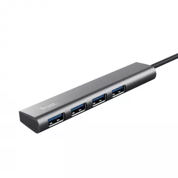Trust Halyx USB 3.2 Gen 1 (3.1 Gen 1) Type-A 5 Mbit/s grijs