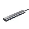 Trust Halyx USB 3.2 Gen 1 (3.1 Gen 1) Type-A 5 Mbit/s zwart, grijs