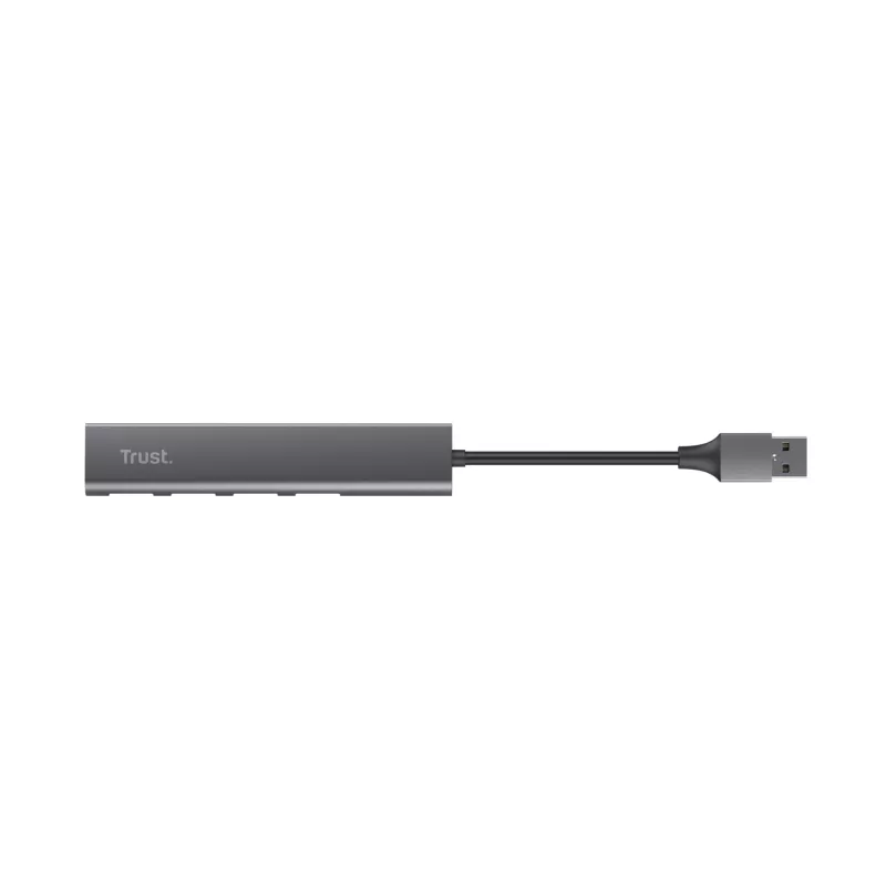 Trust Halyx USB 3.2 Gen 1 (3.1 Gen 1) Type-A 5 Mbit/s zwart, grijs