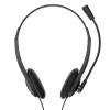 Trust 21665 hoofdtelefoon/headset bedraad in-ear gesprekken/muziek zwart