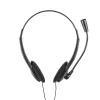 Trust 21665 hoofdtelefoon/headset bedraad in-ear gesprekken/muziek zwart