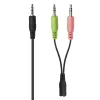 Trust 21665 hoofdtelefoon/headset bedraad in-ear gesprekken/muziek zwart