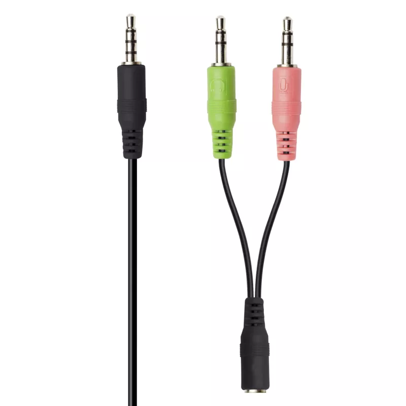Trust 21665 hoofdtelefoon/headset bedraad in-ear gesprekken/muziek zwart