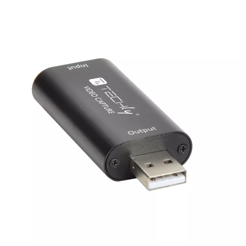 Techly I-USB-VIDEO-1080TY HDMI-naar-USB videograbber, 1920x1080 (1080p)