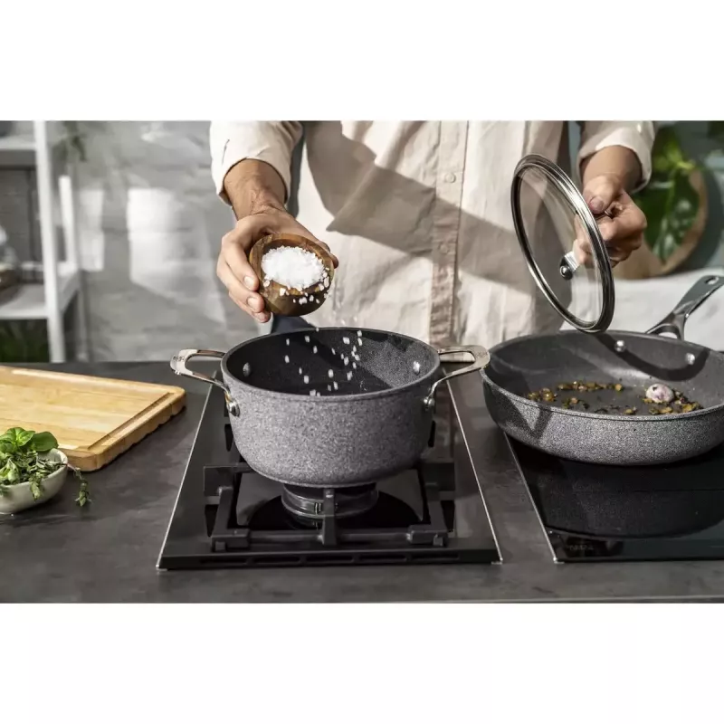 Pan BALLARINI 75002-829-0 4,7 l rond grijs