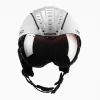 Skihelm Casco SP-2 Carbonic Vizier wit maat S (52-54 cm)