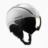 Skihelm Casco SP-2 Carbonic Vizier wit maat S (52-54 cm)