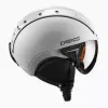 Skihelm Casco SP-2 Carbonic Vizier wit maat S (52-54 cm)