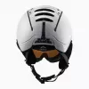 Skihelm Casco SP-2 Carbonic Vizier wit maat S (52-54 cm)