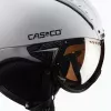 Skihelm Casco SP-2 Carbonic Vizier wit maat S (52-54 cm)