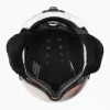 Skihelm Casco SP-2 Carbonic Vizier wit maat S (52-54 cm)