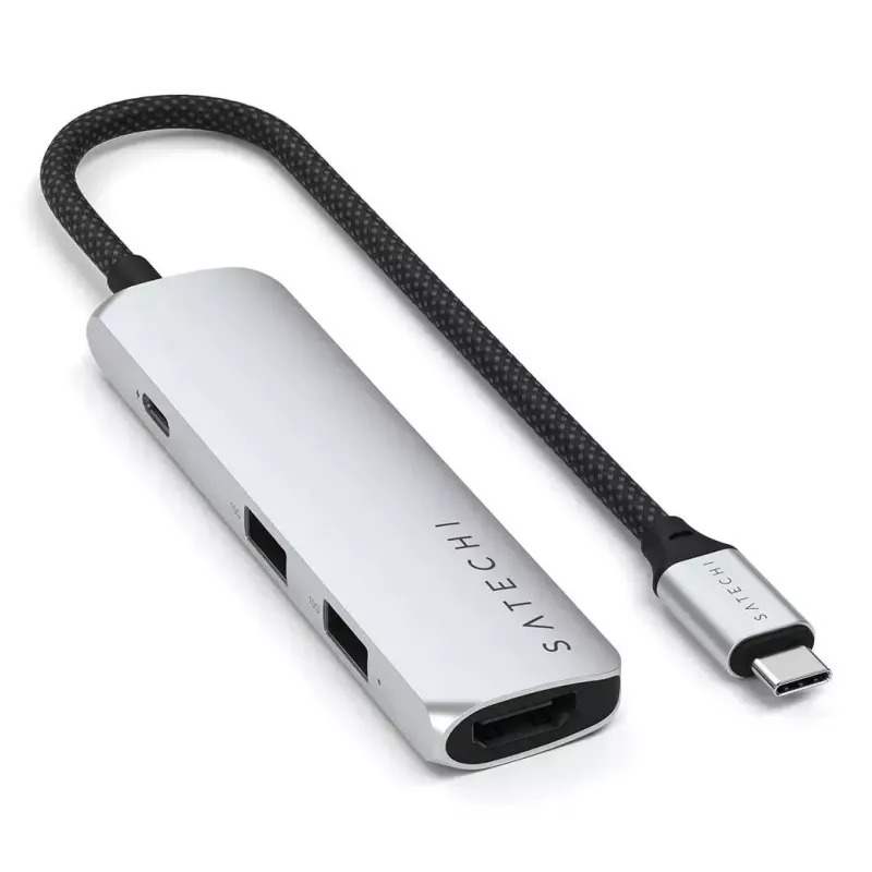 Satechi ST-P4SS USB Type-C-hub 10000 Mbit/s HDMI USB 3.2
