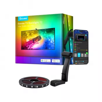 LED-lichtbalk Govee Envisual TV Backlight T2 met twee camera's voor 75–85-inch-televisies