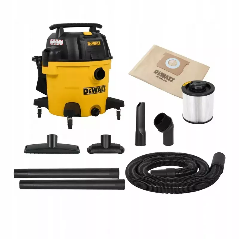 DeWalt AT-DXV34PTA nat-/droogzuiger, 34 l, met stopcontact
