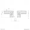 Neomounts WL30-265BL1 tv-muurbeugel 43-85 inch Samsung-schermen - ultraplat