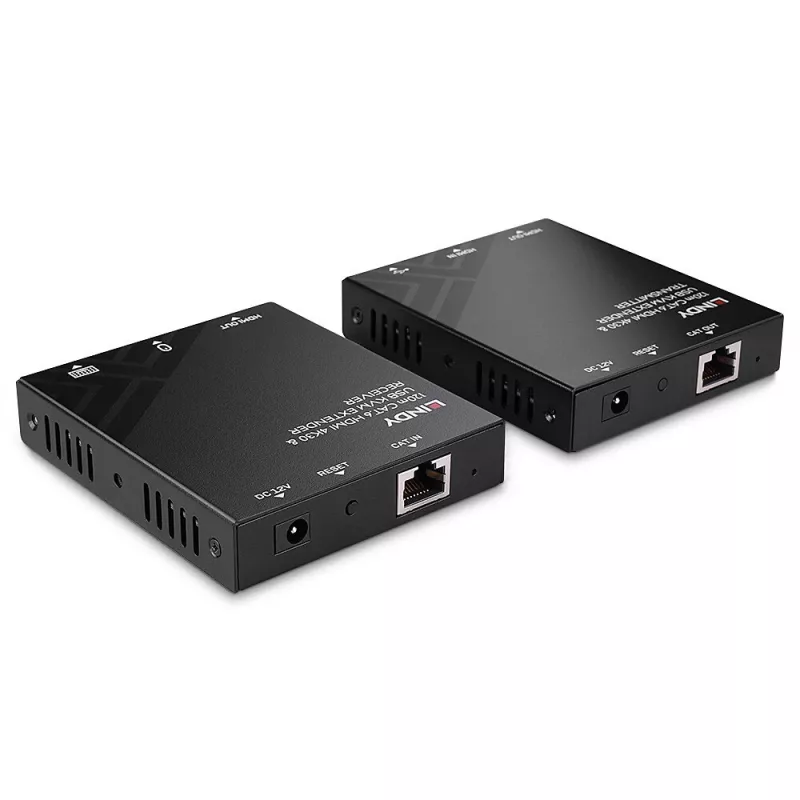 KVM-extender Lindy 120 m Cat.6 HDMI en USB zender & ontvanger